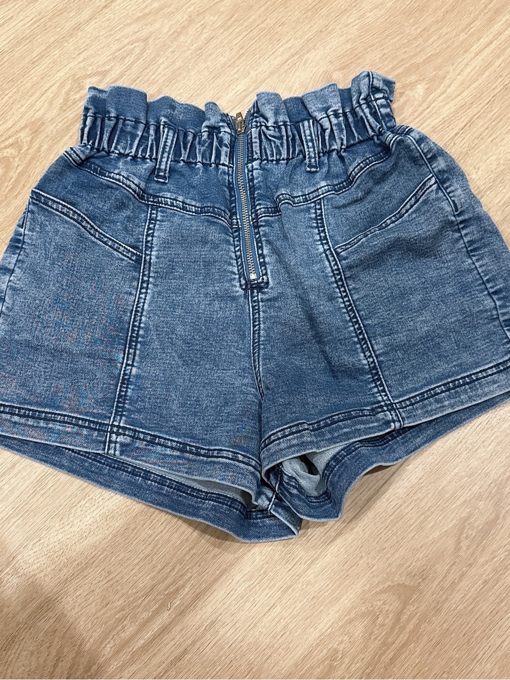 Blank NYC Blue Denim Shorts